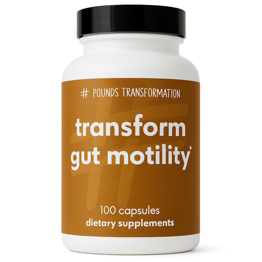 Transform Gut Motility (Super Aloe 450) by Pounds Transformation™ - 100 Capsules