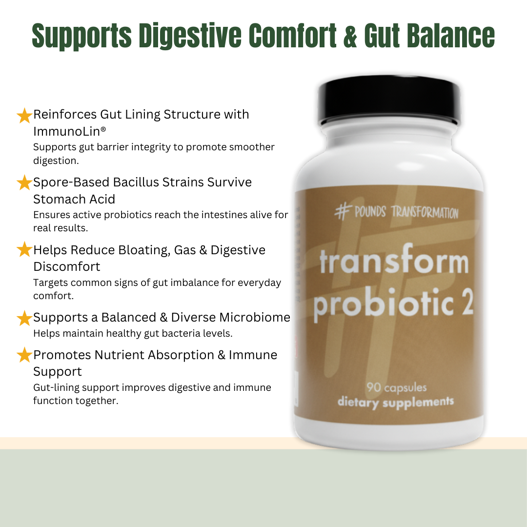 Transform ProBiotic 2 (Ortho Spore IG™) by Pounds Transformation™ - 90 Capsules