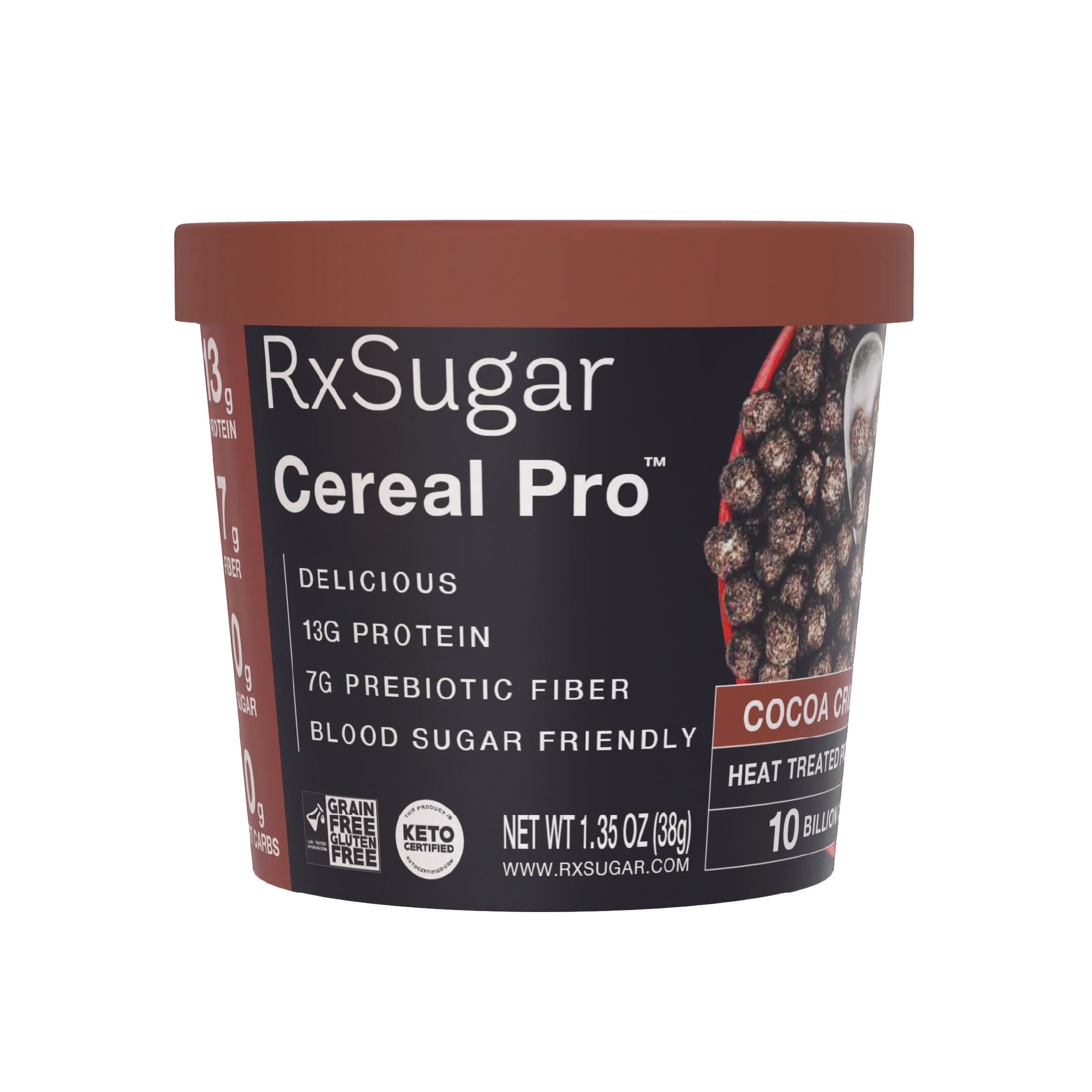 RxSugar Cereal Pro Cocoa Crunch
