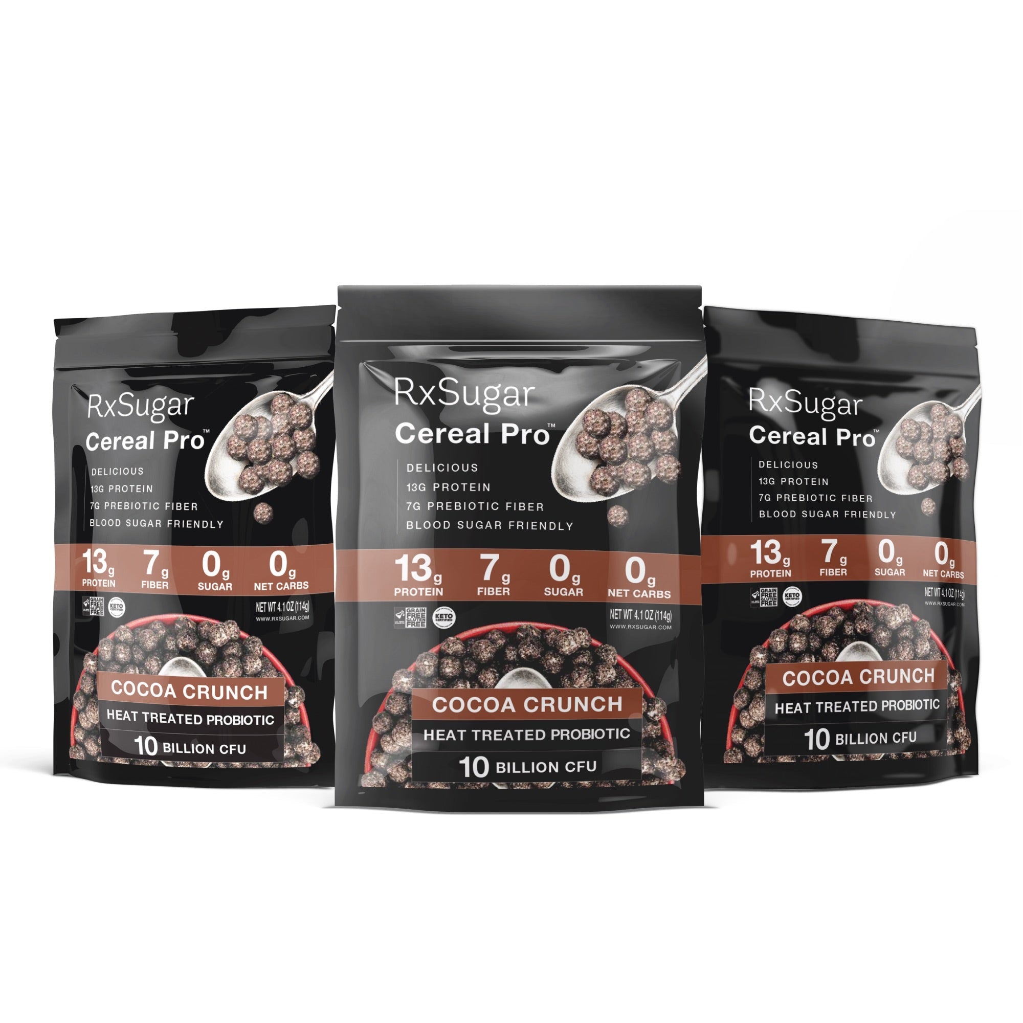 RxSugar Cereal Pro Cocoa Crunch