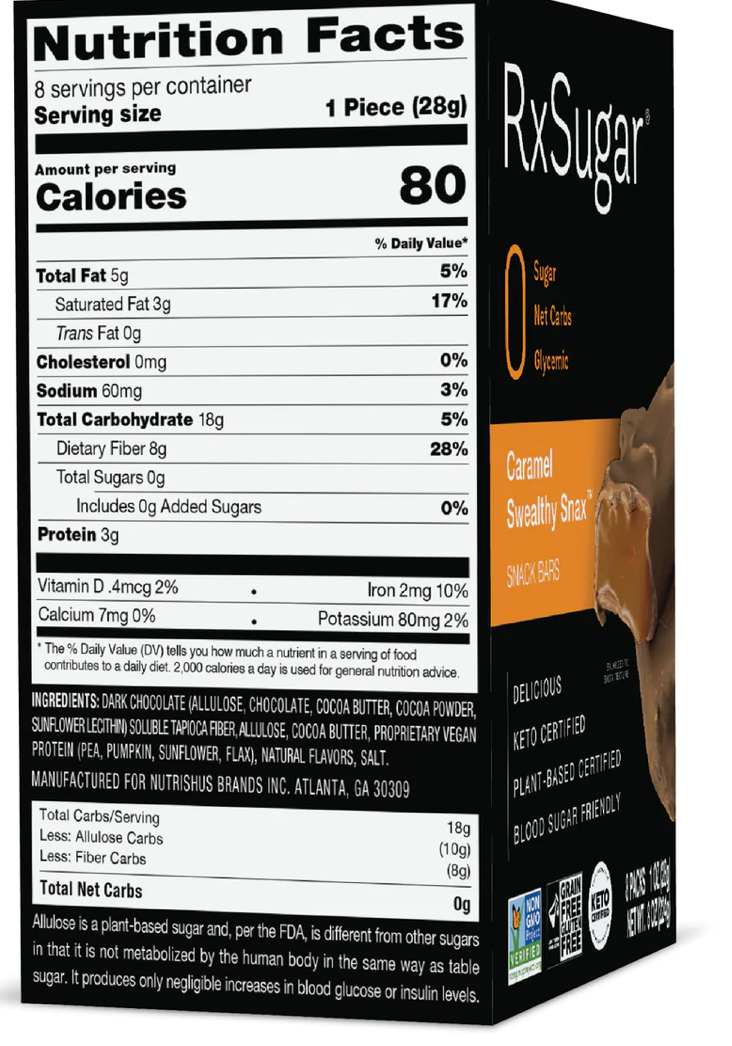 RxSugar Caramel Swealthy Snax