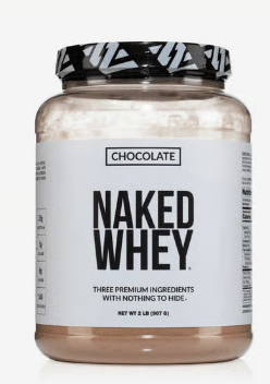 Chocolate Whey Protein Powder (2 LB) - Naked Nutrition