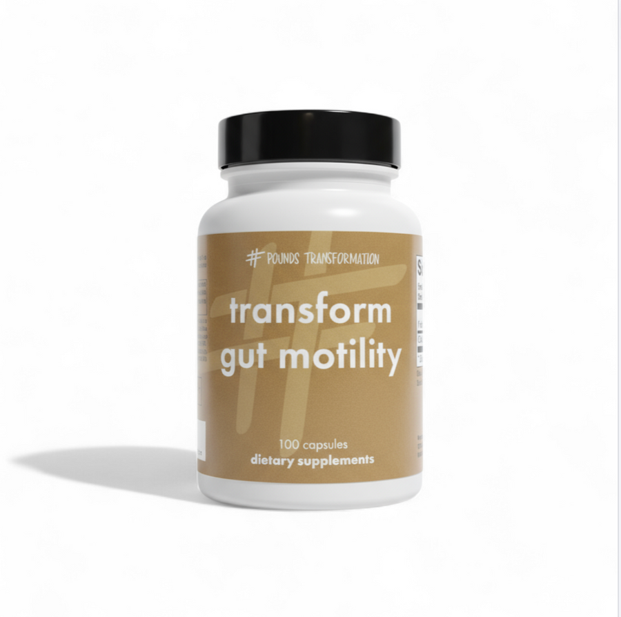 Transform Gut Motility (Super Aloe 450) by Pounds Transformation™ - 100 Capsules