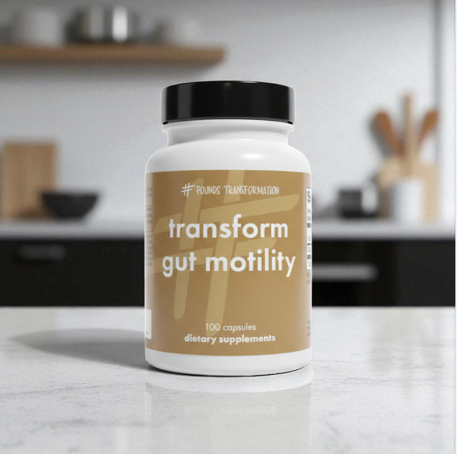 Transform Gut Motility (Super Aloe 450) by Pounds Transformation™ - 100 Capsules