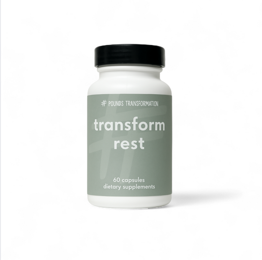Transform Rest (Botanicalm PM) by Pounds Transformation™ - 60 Capsules