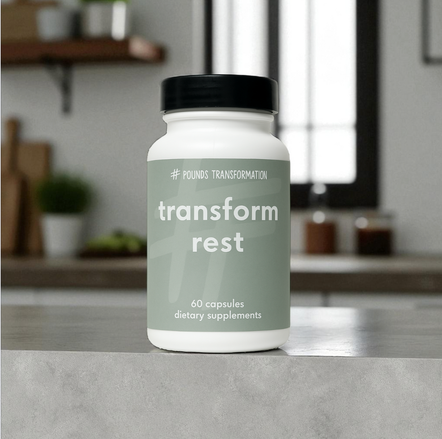 Transform Rest (Botanicalm PM) by Pounds Transformation™ - 60 Capsules