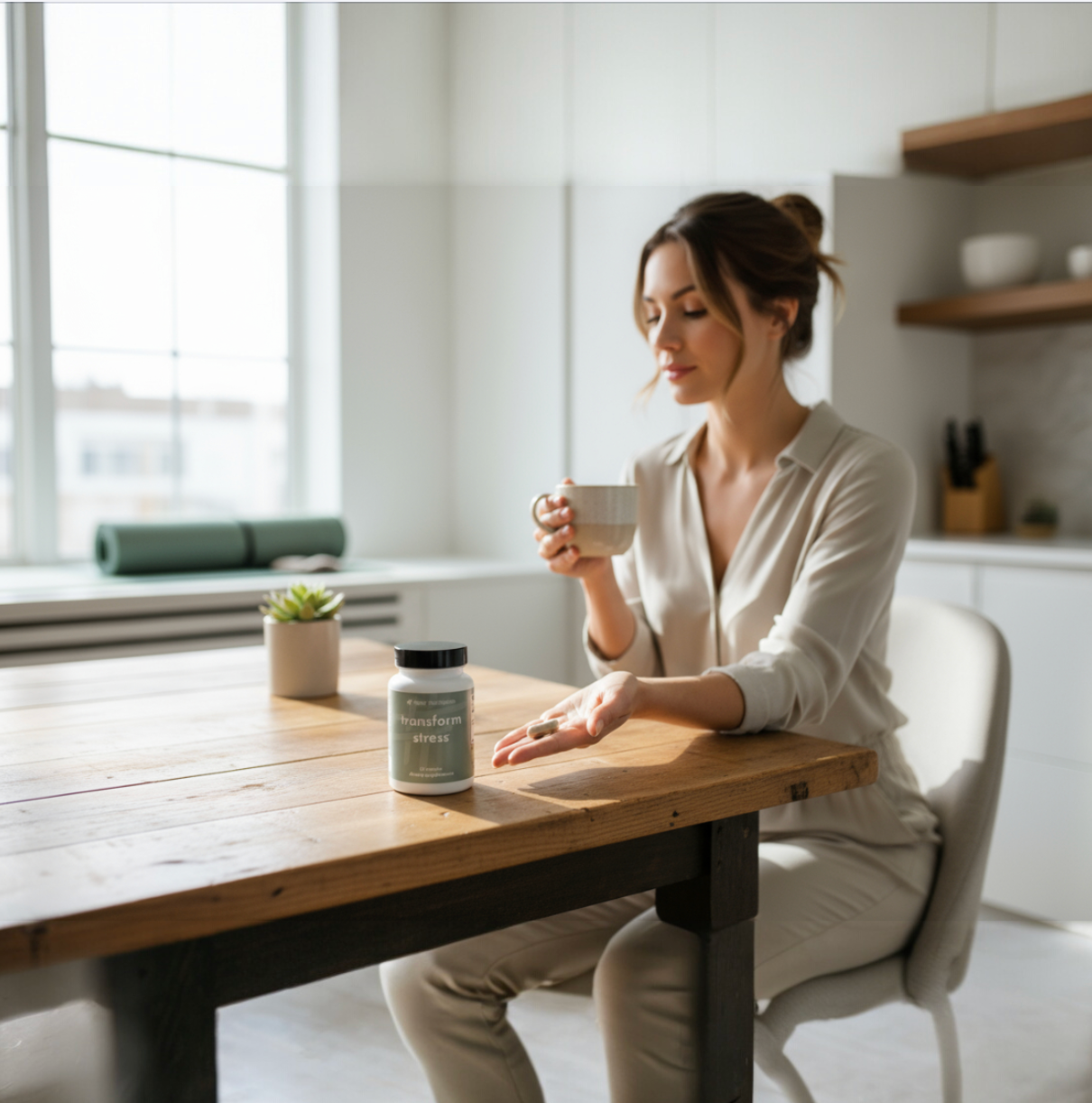 Transform Stress (Reacted Magnesium) by Pounds Transformation™ - 60 Capsules