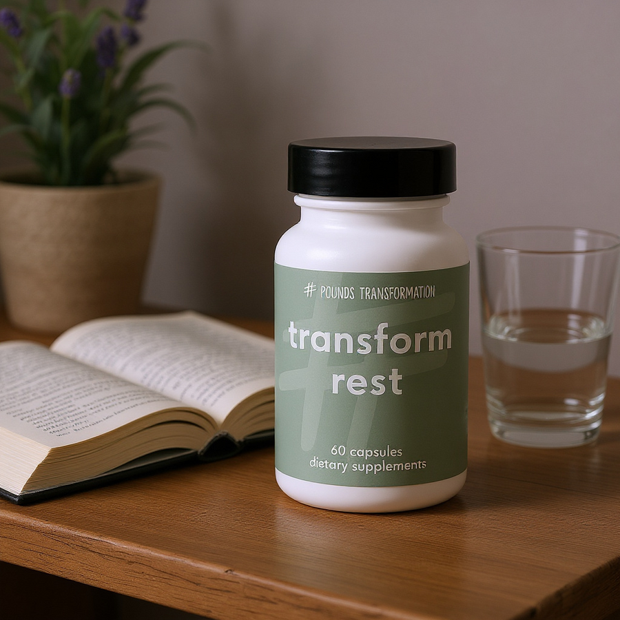 Transform Rest (Botanicalm PM) by Pounds Transformation™ - 60 Capsules
